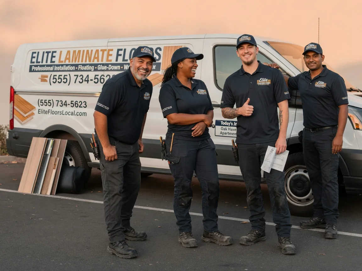 Laminate flooring installation company in Ringle, WI